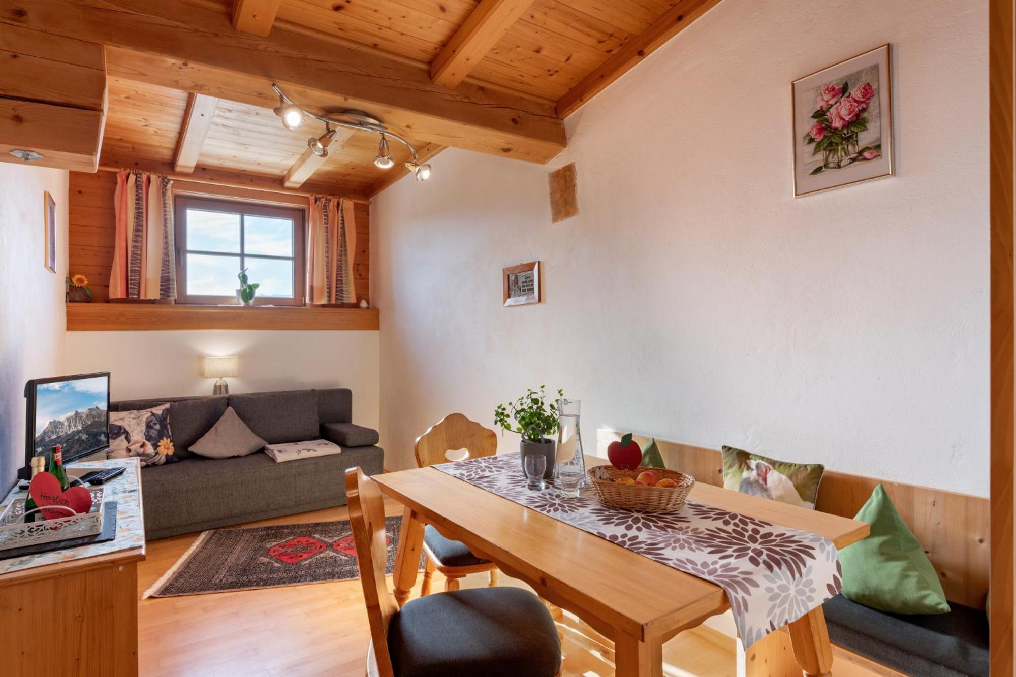 Ferienwohnung Maurerhof Sankt Johann in Tirol Exteriör bild